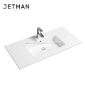 rectangular ceramic white modern wash basin